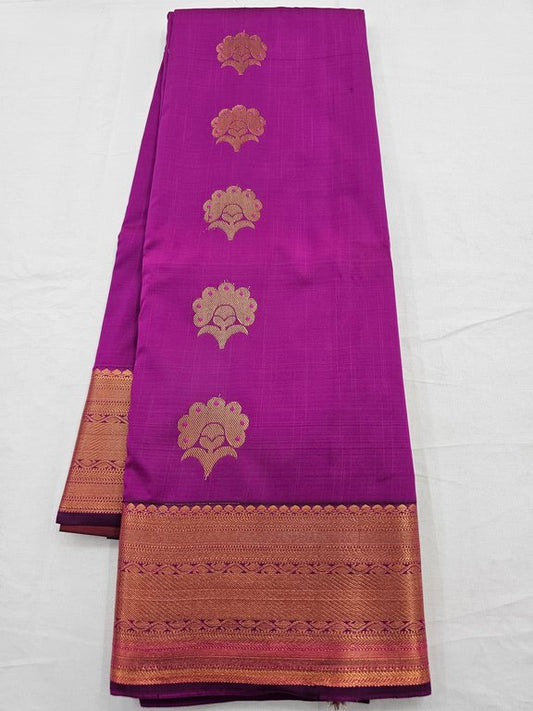 Kanchipuram Blended Trendy Fancy Silk Saree 042