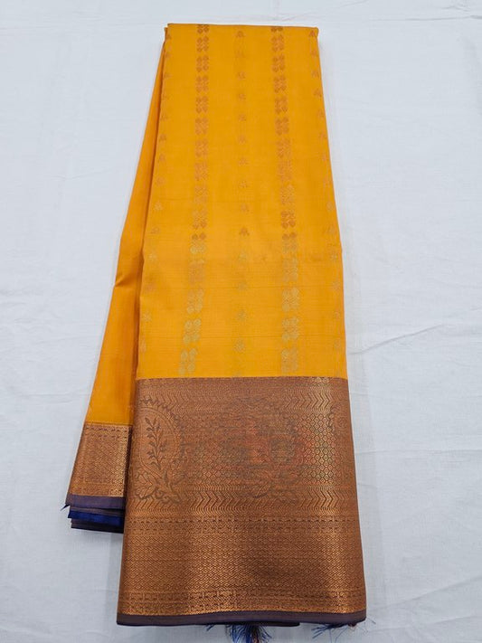 Kanchipuram Blended Trendy Fancy Silk Saree 046