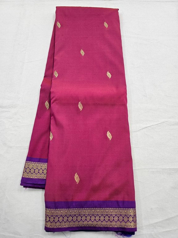 Kanchipuram Blended Trendy Fancy Silk Saree 055
