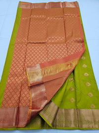 Kanchipuram Blended Trendy Fancy Silk Saree 058