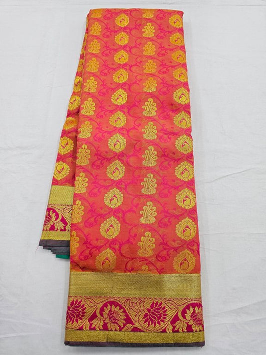 Kanchipuram Blended Trendy Fancy Silk Saree 059