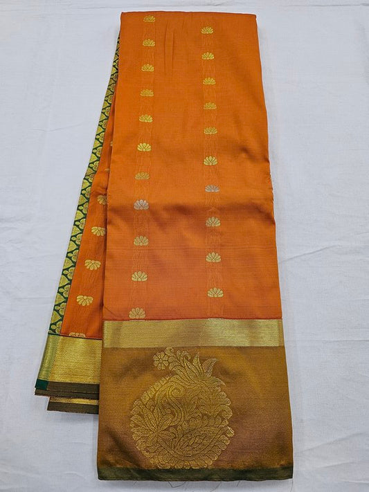 Kanchipuram Blended Trendy Fancy Silk Saree 061