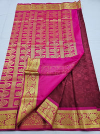 Kanchipuram Blended Trendy Fancy Silk Saree 062