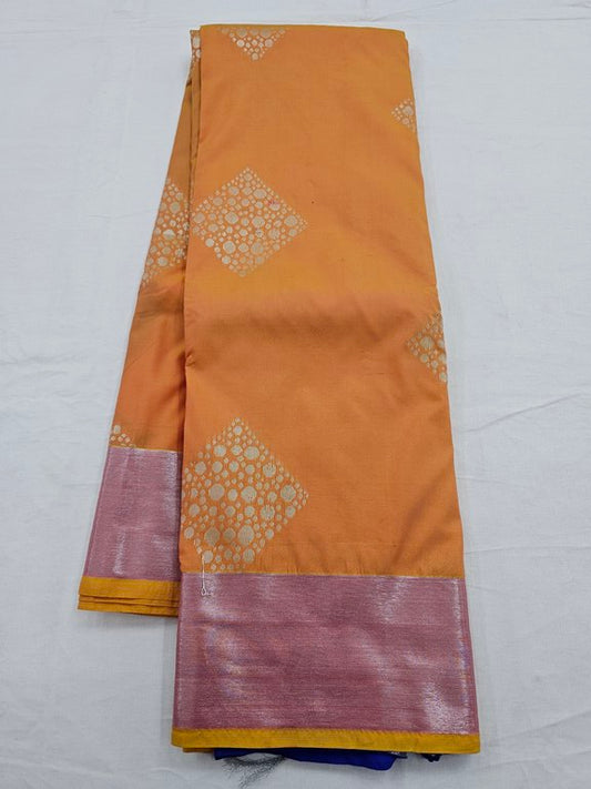 Kanchipuram Blended Trendy Fancy Silk Saree 064