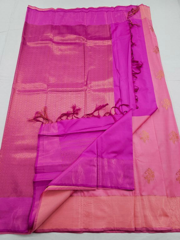 Kanchipuram Blended Trendy Fancy Silk Saree 067