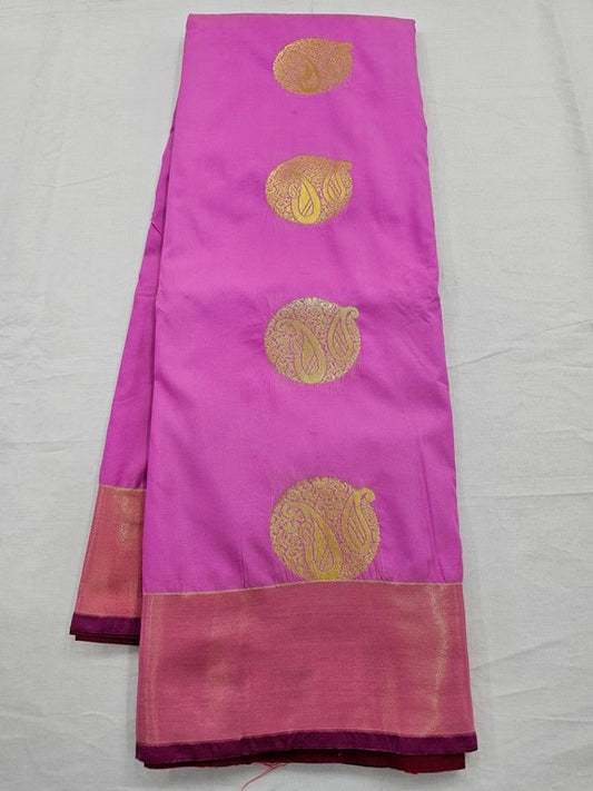 Kanchipuram Blended Trendy Fancy Silk Saree 069