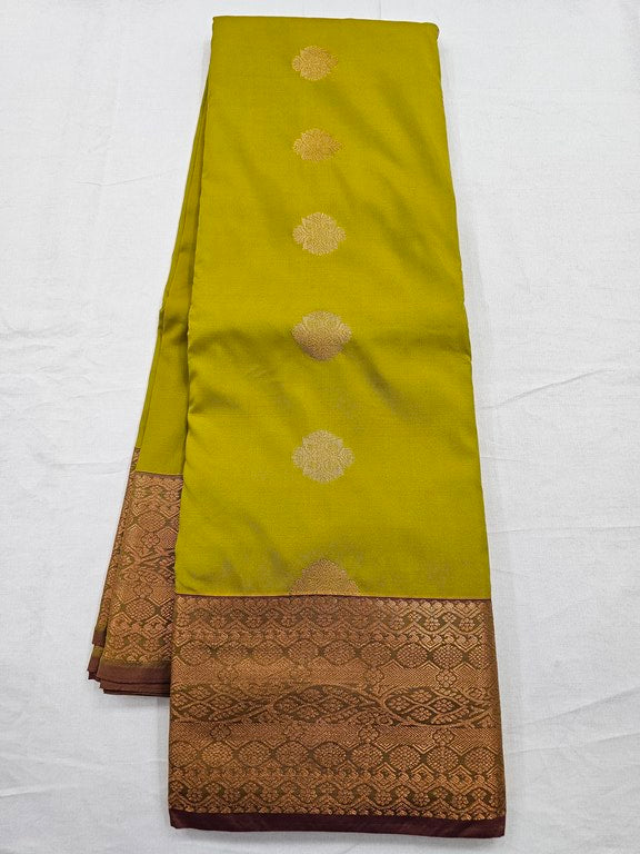 Kanchipuram Blended Trendy Fancy Silk Saree 071