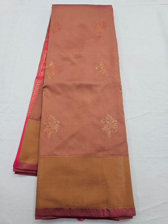 Kanchipuram Blended Trendy Fancy Silk Saree 073