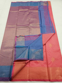 Kanchipuram Blended Trendy Fancy Silk Saree 078