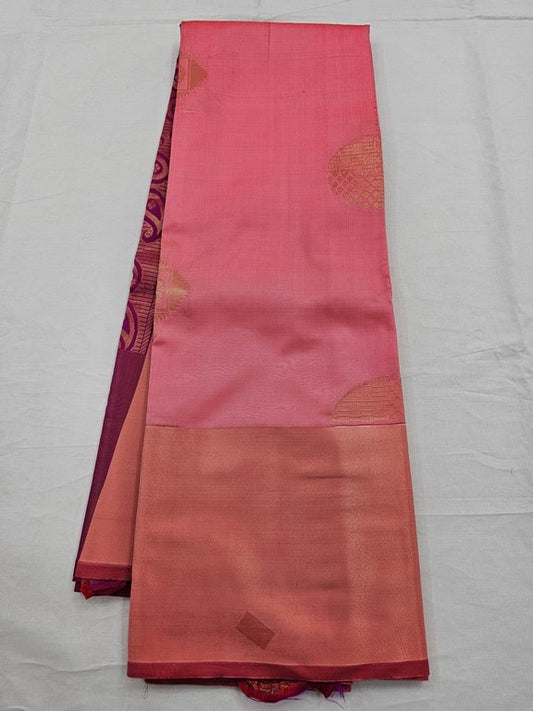 Kanchipuram Blended Trendy Fancy Silk Saree 083