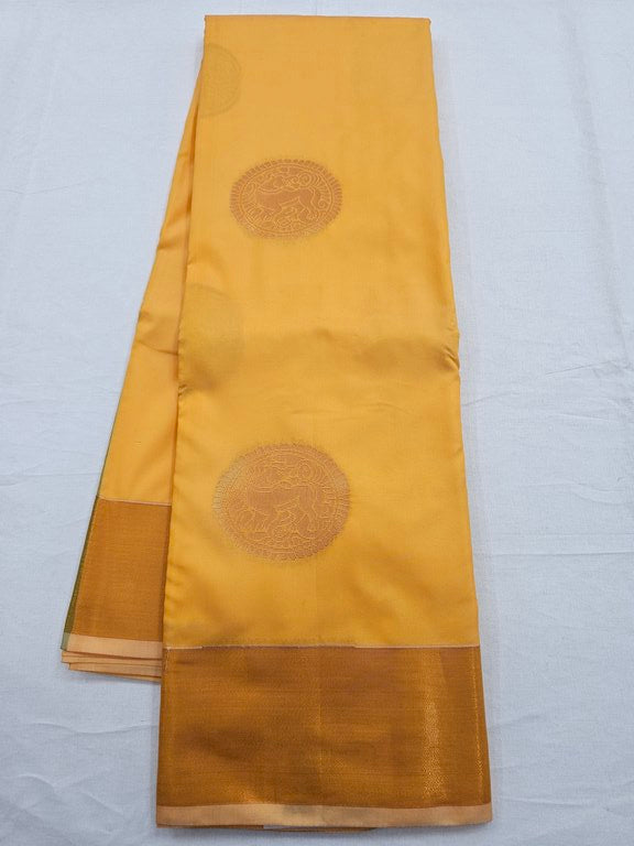 Kanchipuram Blended Trendy Fancy Silk Saree 086
