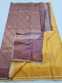 Kanchipuram Blended Trendy Fancy Silk Saree 091