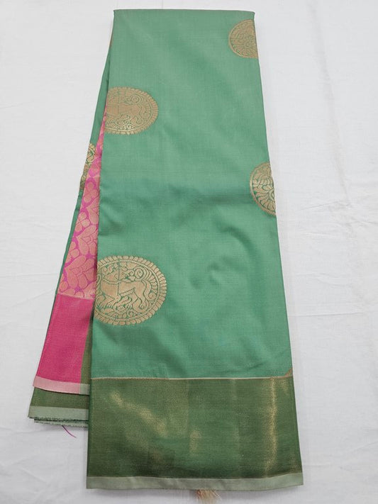 Kanchipuram Blended Trendy Fancy Silk Saree 092