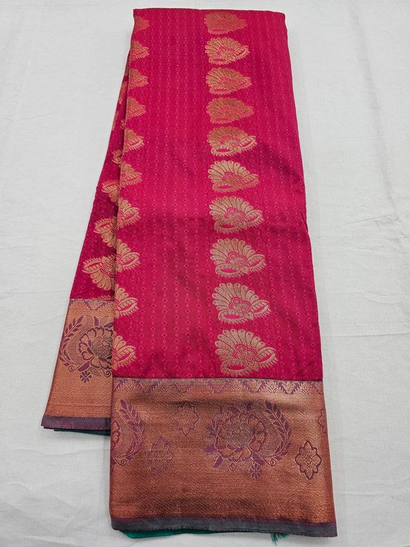 Kanchipuram Blended Trendy Fancy Silk Saree 093