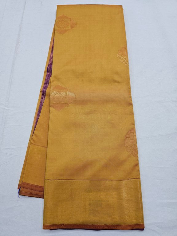 Kanchipuram Blended Trendy Fancy Silk Saree 096