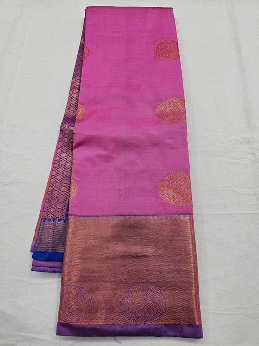 Kanchipuram Blended Trendy Fancy Silk Saree 109
