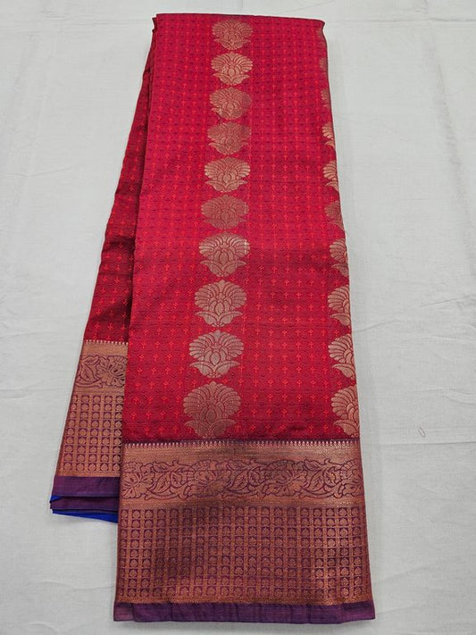 Kanchipuram Blended Trendy Fancy Silk Saree 121
