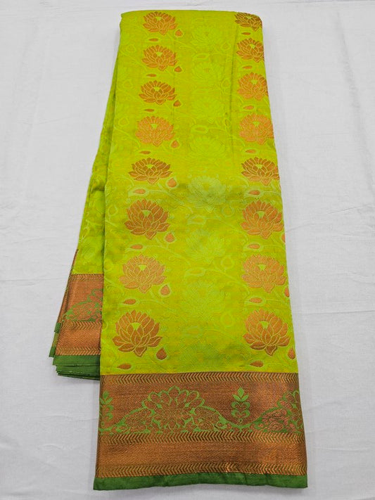Kanchipuram Blended Trendy Fancy Silk Saree 138