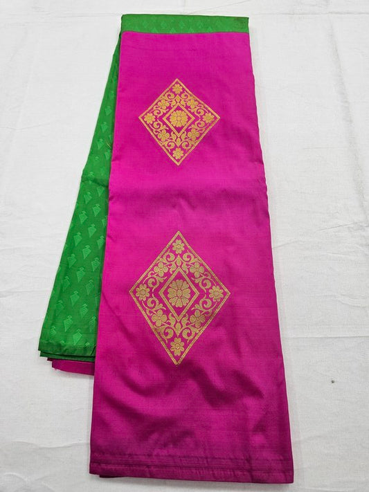 Kanchipuram Blended Trendy Fancy Silk Saree 160