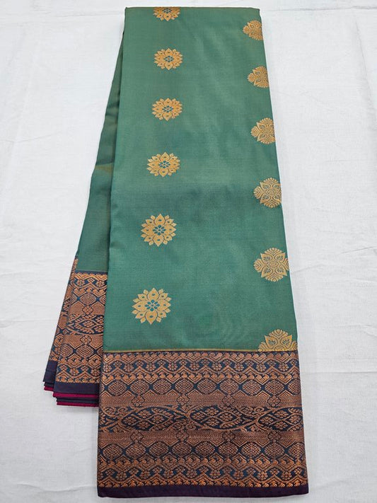 Kanchipuram Blended Trendy Fancy Silk Saree 175