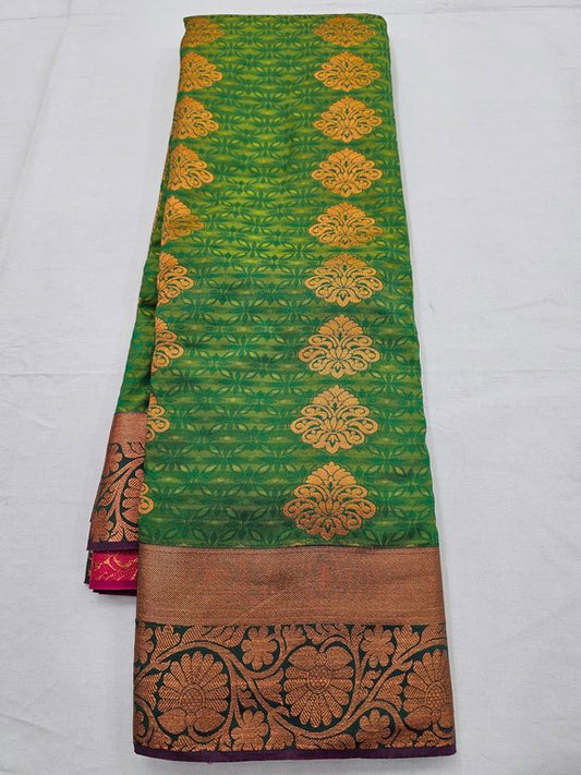 Kanchipuram Blended Trendy Fancy Silk Saree 235