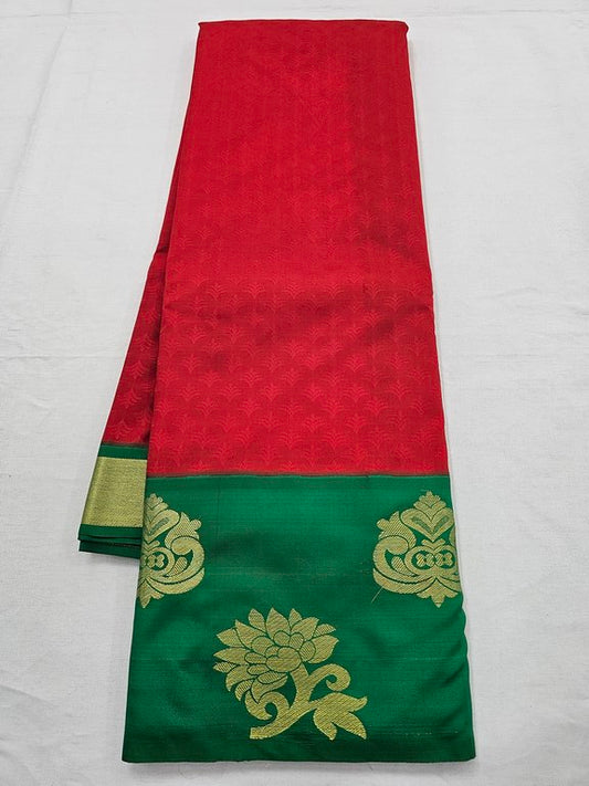 Kanchipuram Blended Trendy Fancy Silk Saree 241