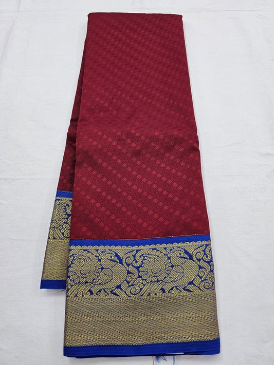 Kanchipuram Blended Trendy Fancy Silk Saree 254