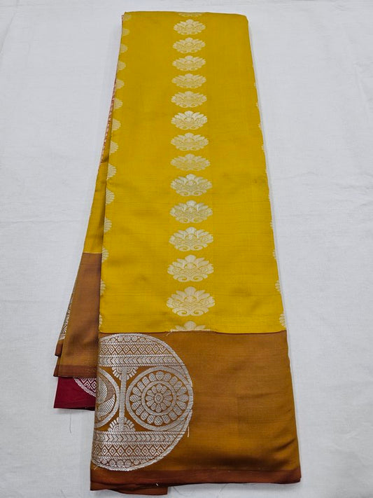 Kanchipuram Blended Trendy Fancy Silk Saree 257