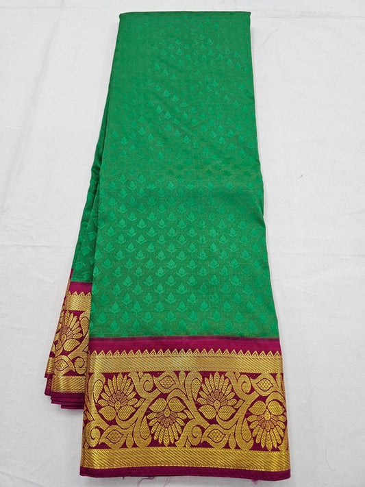 Kanchipuram Blended Trendy Fancy Silk Saree 269