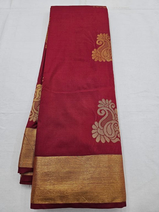 Kanchipuram Blended Trendy Fancy Silk Saree 277