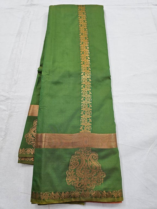 Kanchipuram Blended Trendy Fancy Silk Saree 301