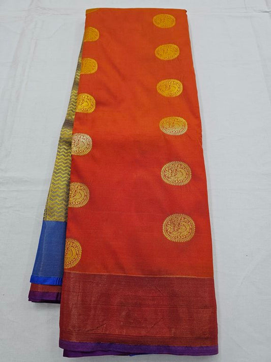 Kanchipuram Blended Trendy Fancy Silk Saree 316