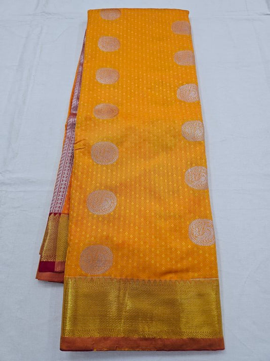 Kanchipuram Blended Trendy Fancy Silk Saree 326