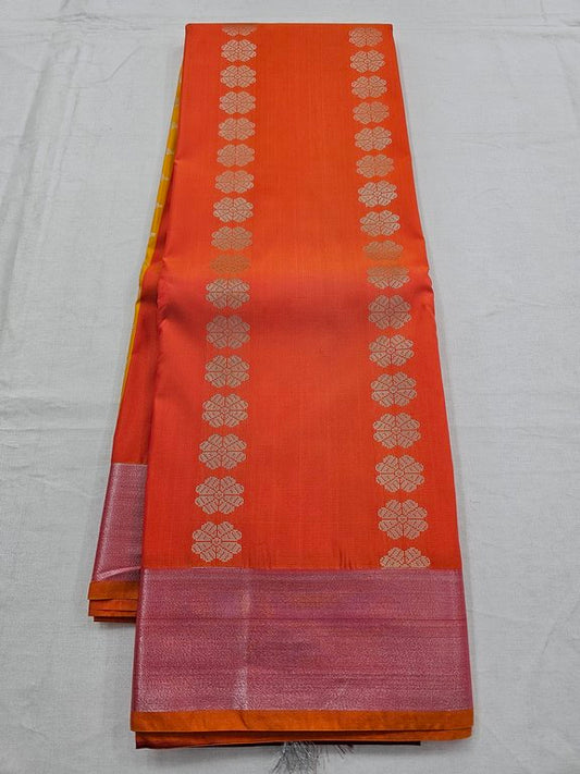 Kanchipuram Blended Trendy Fancy Silk Saree 328