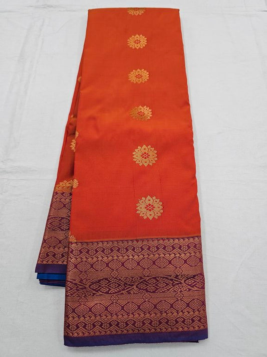 Kanchipuram Blended Trendy Fancy Silk Saree 345