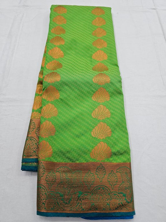 Kanchipuram Blended Trendy Fancy Silk Saree 348