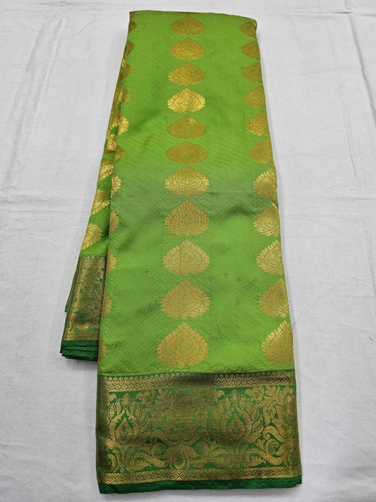 Kanchipuram Blended Trendy Fancy Silk Saree 350