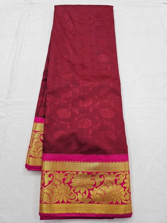 Kanchipuram Blended Trendy Fancy Silk Saree 370