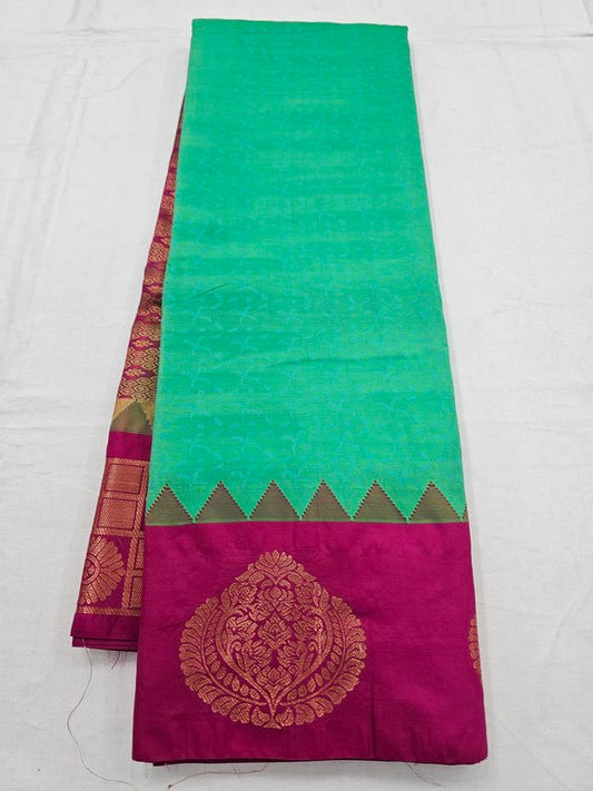 Kanchipuram Blended Trendy Fancy Silk Saree 374