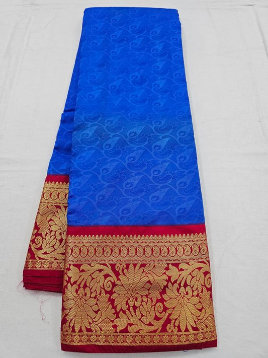 Kanchipuram Blended Trendy Fancy Silk Saree 384