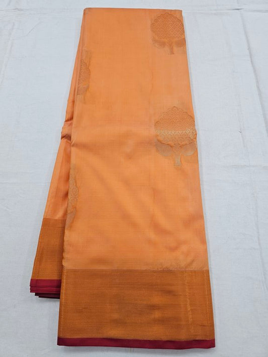 Kanchipuram Blended Trendy Fancy Silk Saree 386