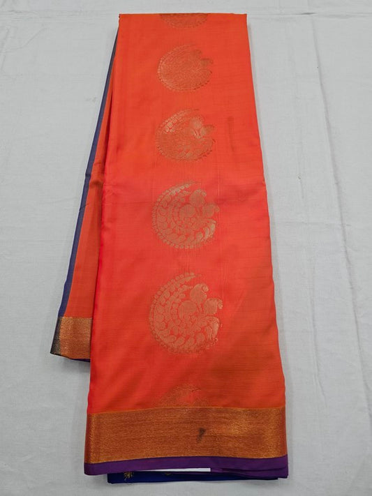 Kanchipuram Blended Trendy Fancy Silk Saree 389