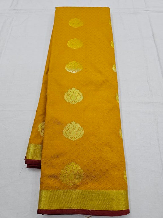 Kanchipuram Blended Trendy Fancy Silk Saree 392