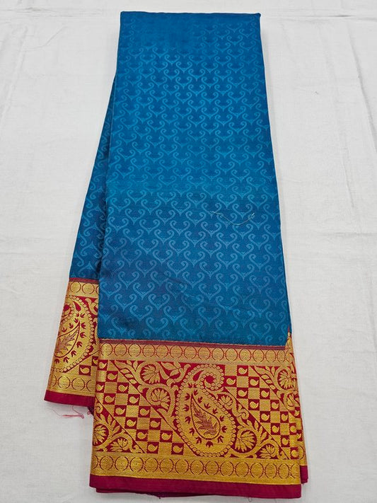 Kanchipuram Blended Trendy Fancy Silk Saree 393