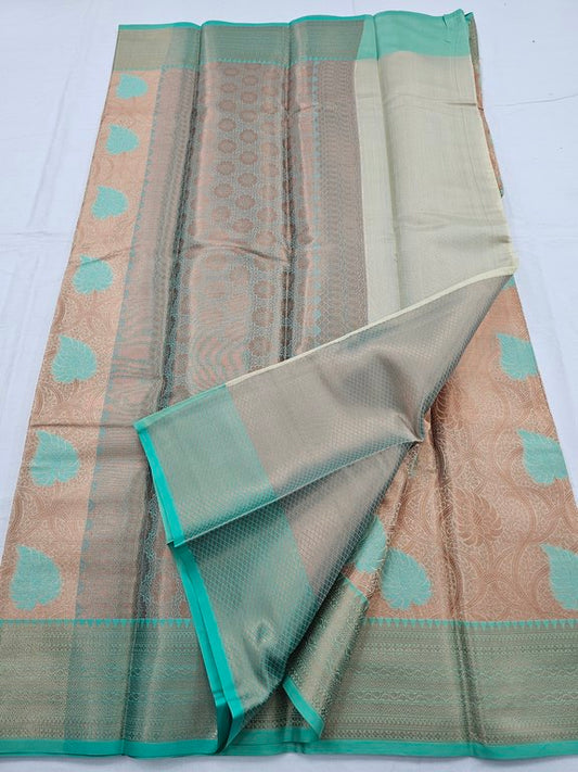 Kanchipuram Blended Trendy Tissue Silk Saree 396