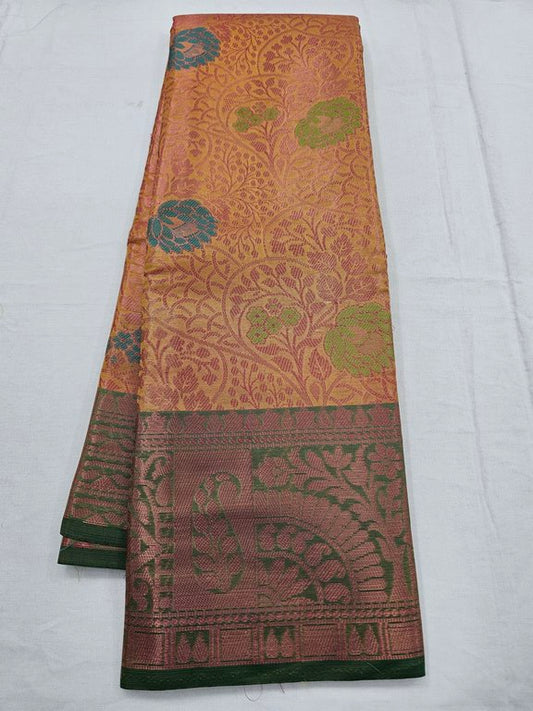 Kanchipuram Blended Trendy Tissue Silk Saree 397