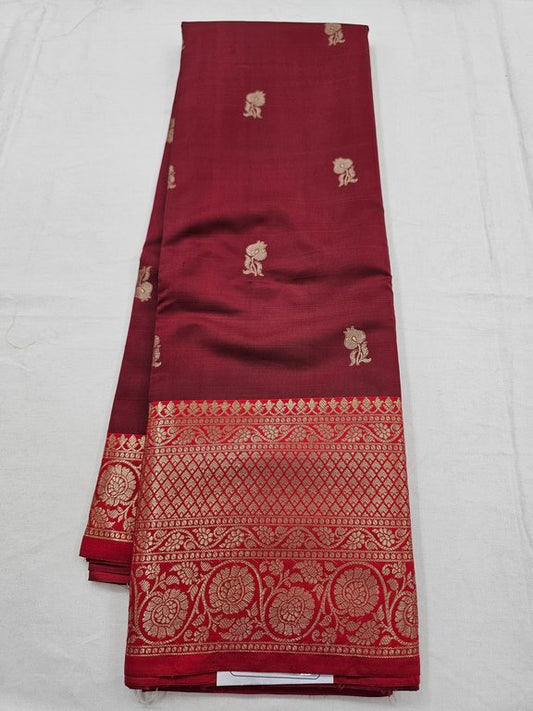 Kanchipuram Blended Trendy Fancy Silk Saree 403