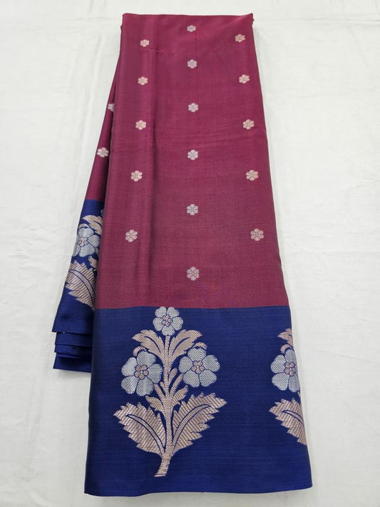 Kanchipuram Blended Trendy Fancy Silk Saree 410