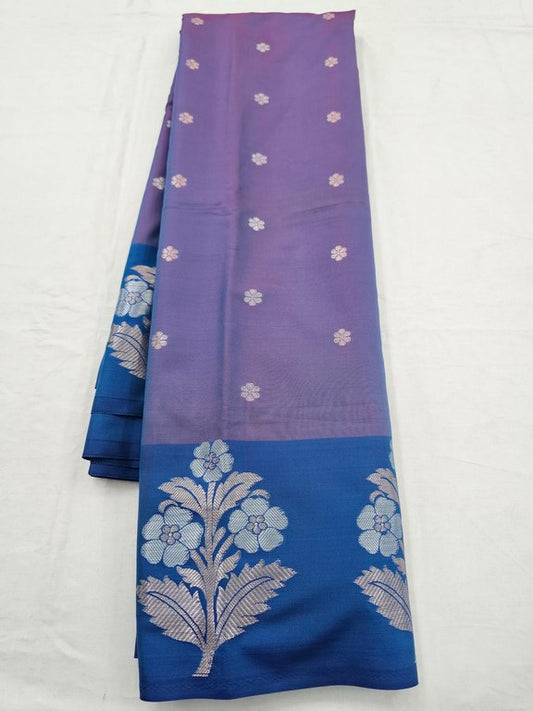 Kanchipuram Blended Trendy Fancy Silk Saree 411