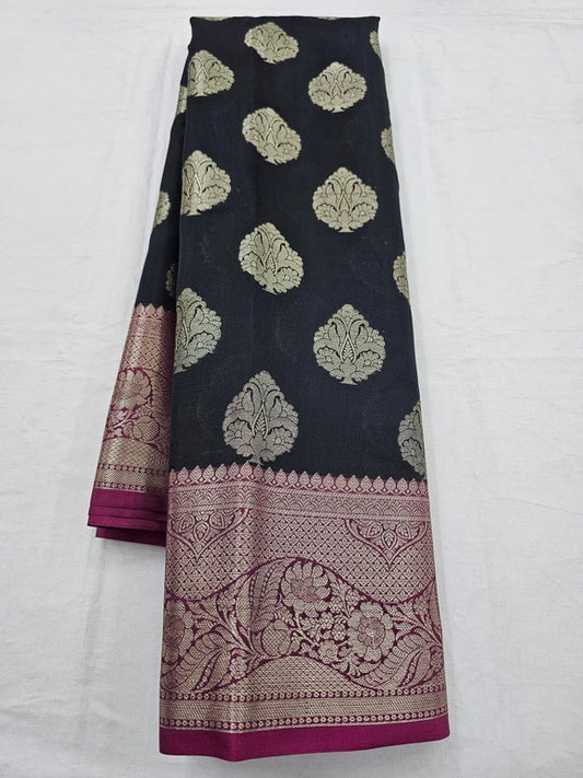 Kanchipuram Blended Trendy Fancy Silk Saree 412